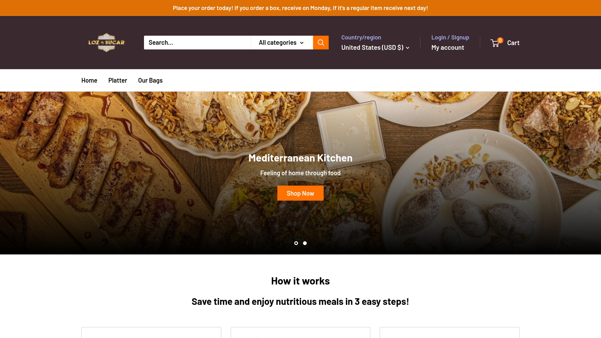 Loz & Sucar website
